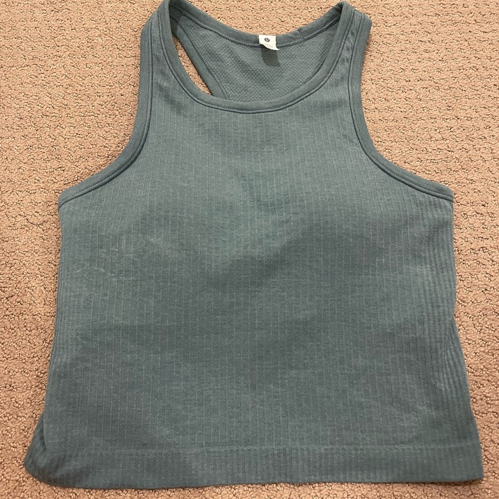Tidewater teal lululemon tank